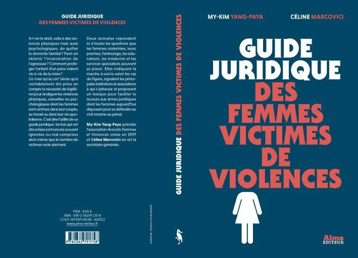 Couverture du guide juridique des femmes victimes de violences